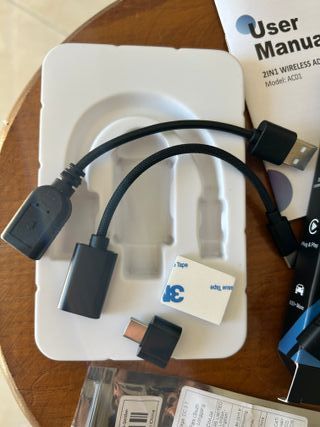 Adaptador Wireless DYUZO CarPlay + Android auto
