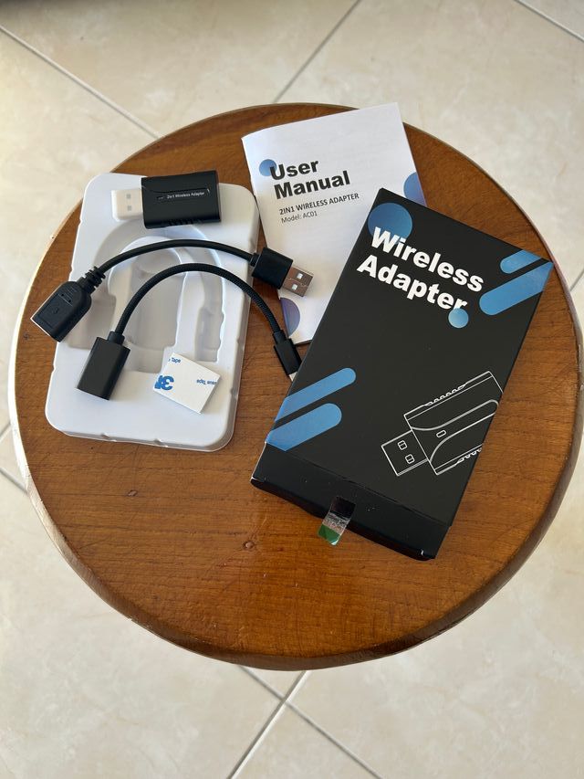 Adaptador Wireless DYUZO CarPlay  + Android auto