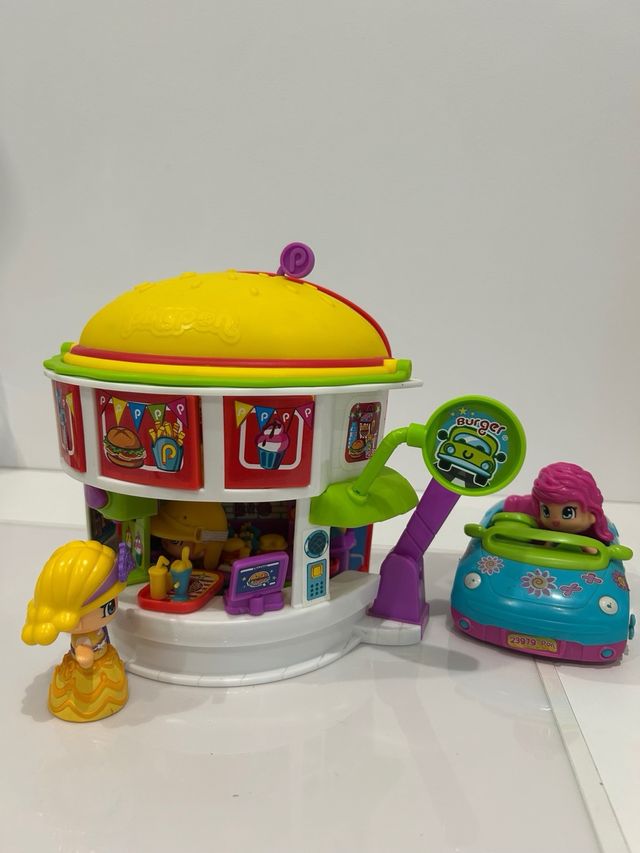 Hamburguesería y Coche Pinypon