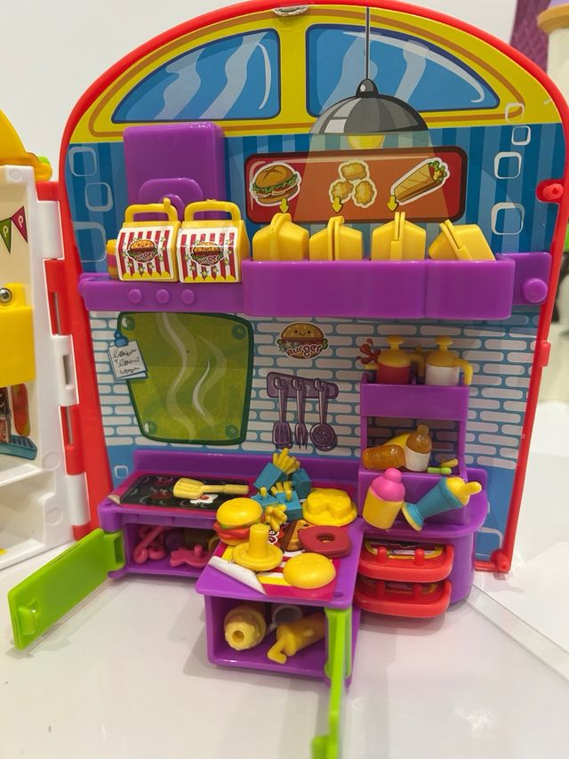 Hamburguesería y Coche Pinypon