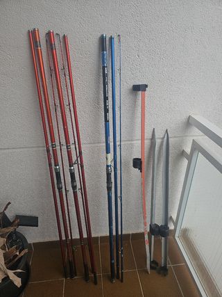 Equipo de pesca surfcasting