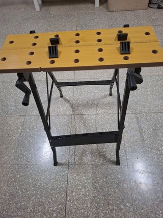 Mesa de trabajo plegable