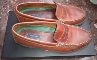 Zapatos de piel marrón Talla 40-41