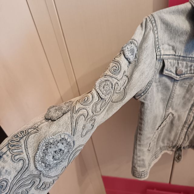 Cazadora vaquera niña 4/5 años