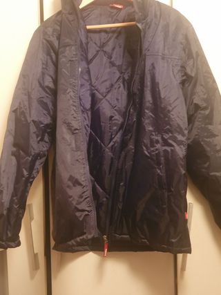 Chaquetón Velilla Talla M Negro/Azul