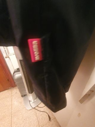 Chaquetón Velilla Talla M Negro/Azul