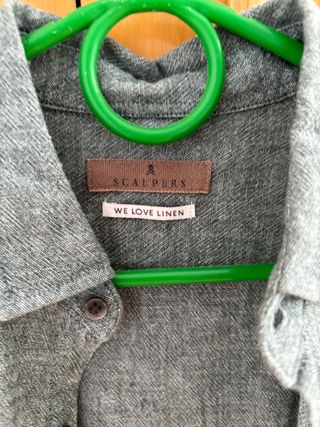 Camisa Scalpers Lino Talla 40