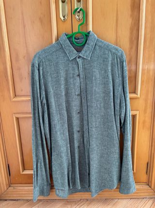 Camisa Scalpers Lino Talla 40