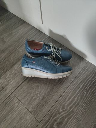 Zapatos V&D azules