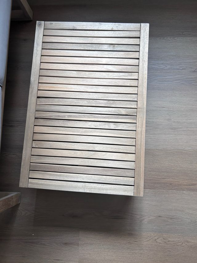 Conjunto terraza: sofá, sillón y mesa