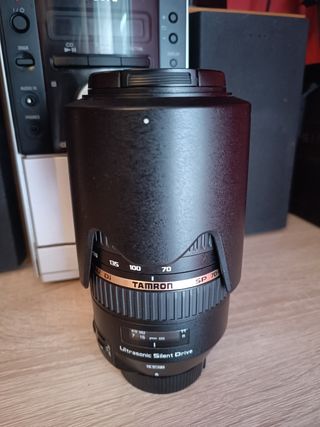 Objetivo Tamron 70 300 vc para nikon 