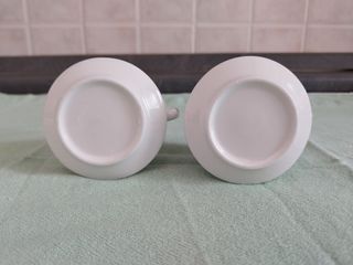 2 Tazzine Porcellana per Candele