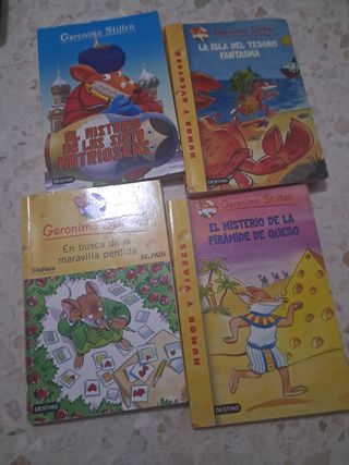 Geronimo Stilton 24 títulos