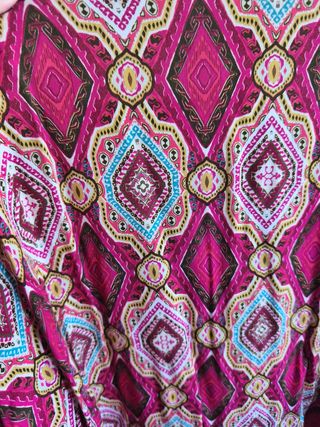 Kimono abierto estampado talla única