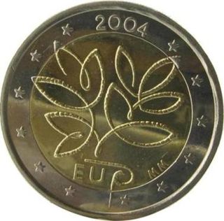 Moneda 2€ Finlandia 2004 Conmemorativa