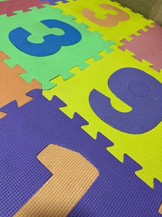 Puzzle Suelo Goma Espuma Números x20