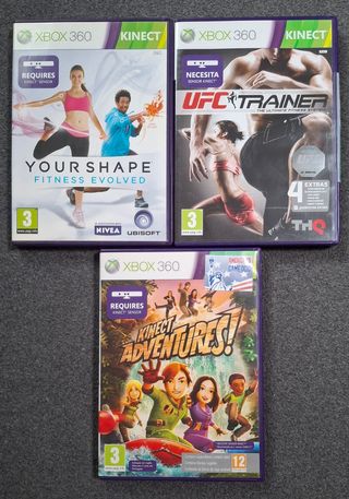 Juegos Xbox 360 Kinect: Fitness Evolved, UFC Train