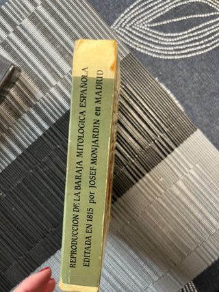 Baraja Fournier antigua:Tarot Español y Mitológica