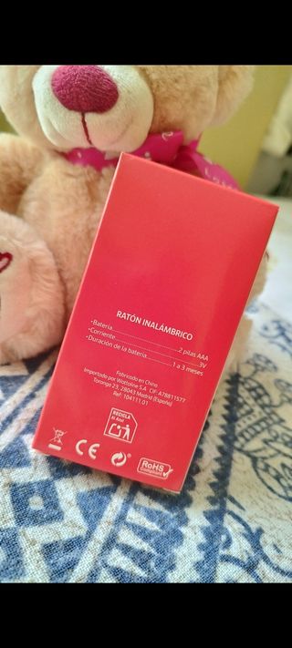 Ratón Inalámbrico Santander Blanco