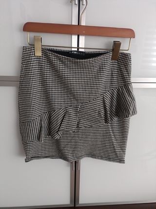 Falda cuadros FB SISTER Talla L