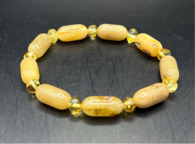 Pulsera de Ámbar báltico Natural 