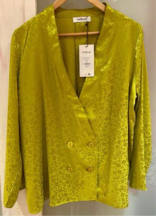 BLAZER NAELLE VERDE PISTACHO