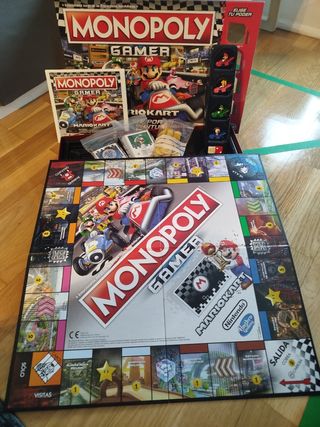 Monopoly Gamer Mario Kart Edición Española