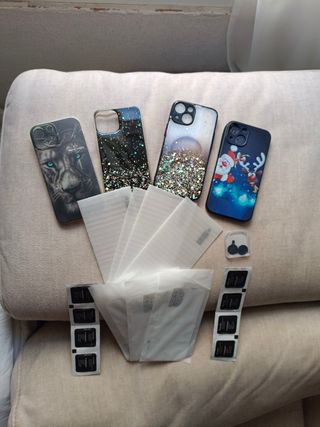 Custodia per iPhone 13 mini e confezione in vetro