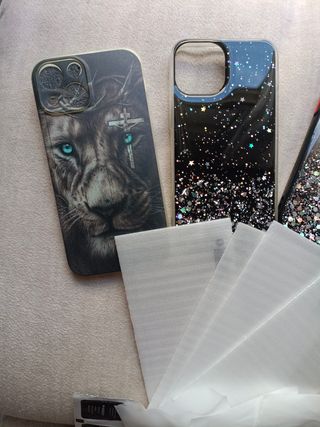 Custodia per iPhone 13 mini e confezione in vetro