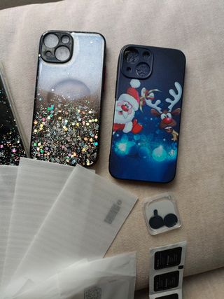 Custodia per iPhone 13 mini e confezione in vetro