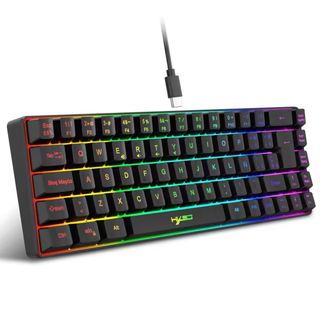 Teclado Mecánico HYSD RGB Blanco