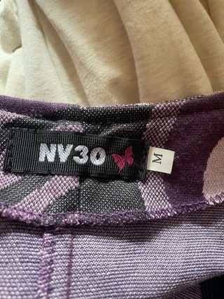 Vestido pichi con polo morado