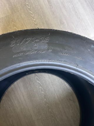 Neumático slick michelin pilot sport cup gt H2 