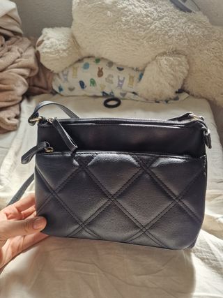 Bolso de mano negro 