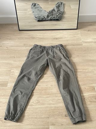 Pantalones Zara grises