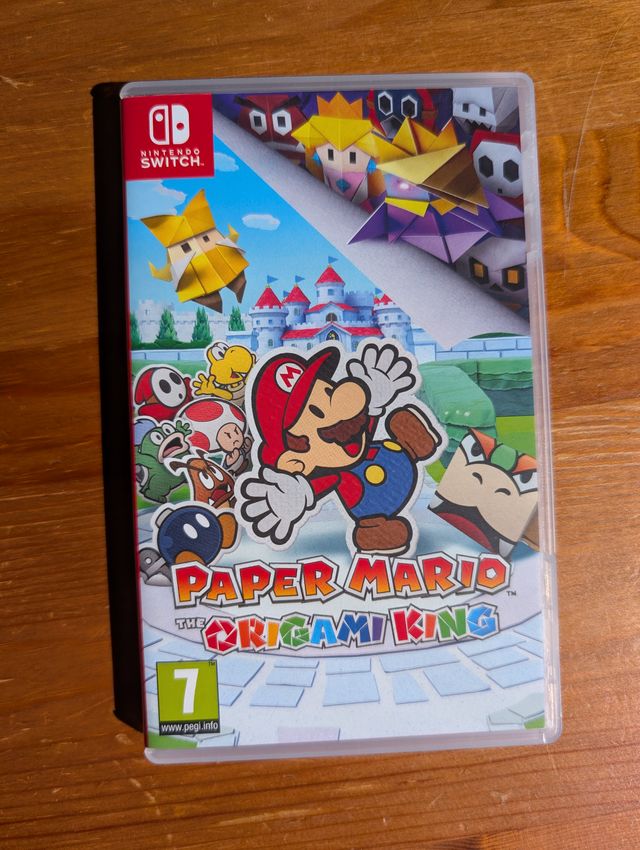 Papel Mario O Rei Origami Nintendo Switch