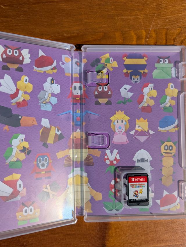 Papel Mario O Rei Origami Nintendo Switch