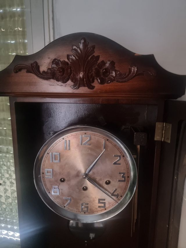 Reloj Pared Alemán Melodías Vintage