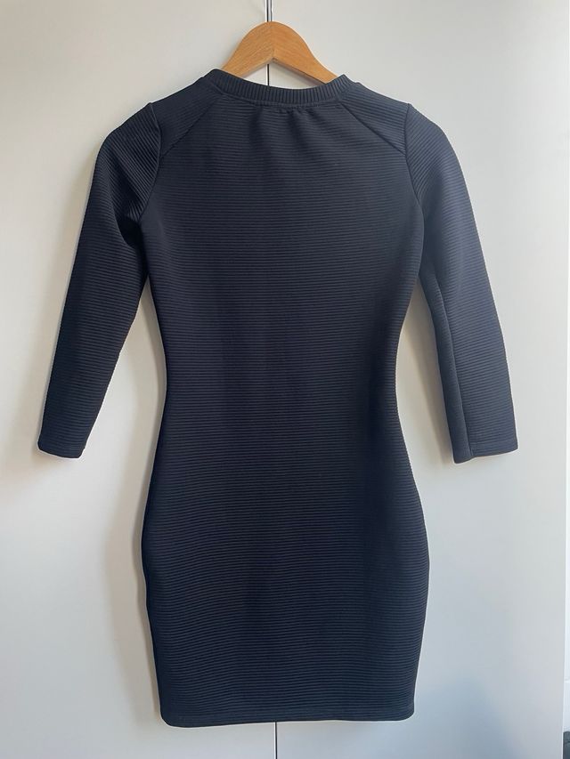 Vestido Negro Corto Pull&Bear Talla S