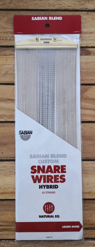 SABIAN SBHY42 14" HYBRID SNARE WIRE-42 (NUEVA) 