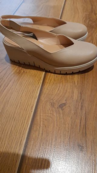 Sandalias Maria Jaén Beige Talla 36