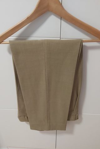 Traje de hombre Mostaza con chaleco