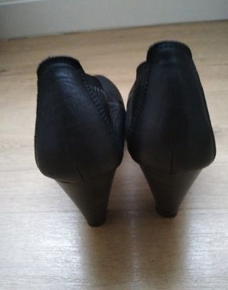 Zapatos tacón Hispanitas Talla 38 Negros
