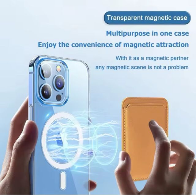 Funda Magsafe Transparente iPhone 12