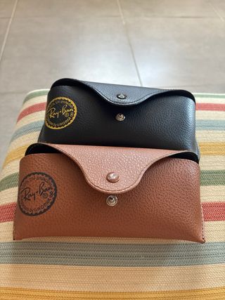 funda negra ray ban