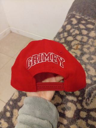 Gorra Grimey Roja Talla 7 1/4