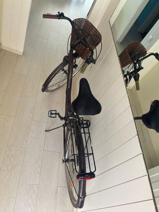 Bicicleta Paseo City 65 6V Marrón rueda de 28 