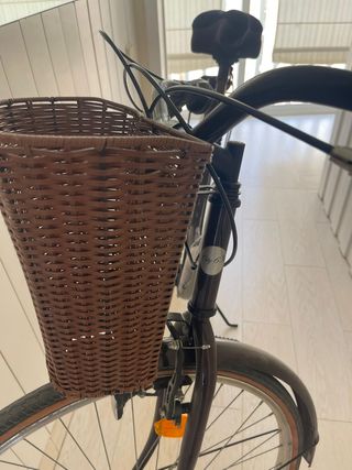 Bicicleta Paseo City 65 6V Marrón rueda de 28 