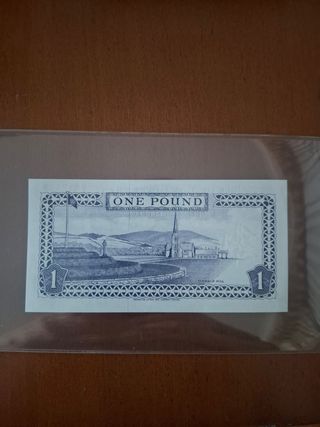 Billete 1 Libra Isla de Man Y615968