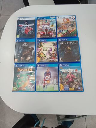 Lote Juegos PS4 y PS5
